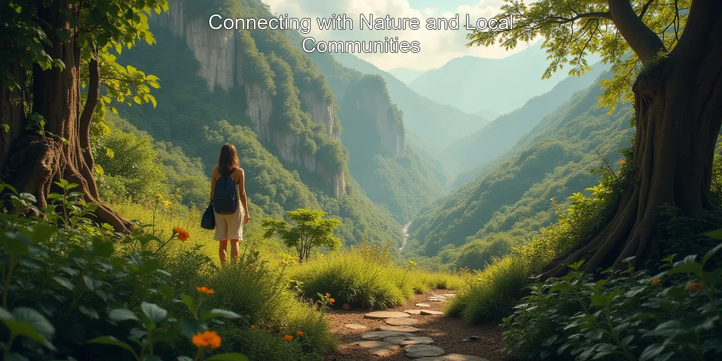 Connecting with Nature and Local Communities