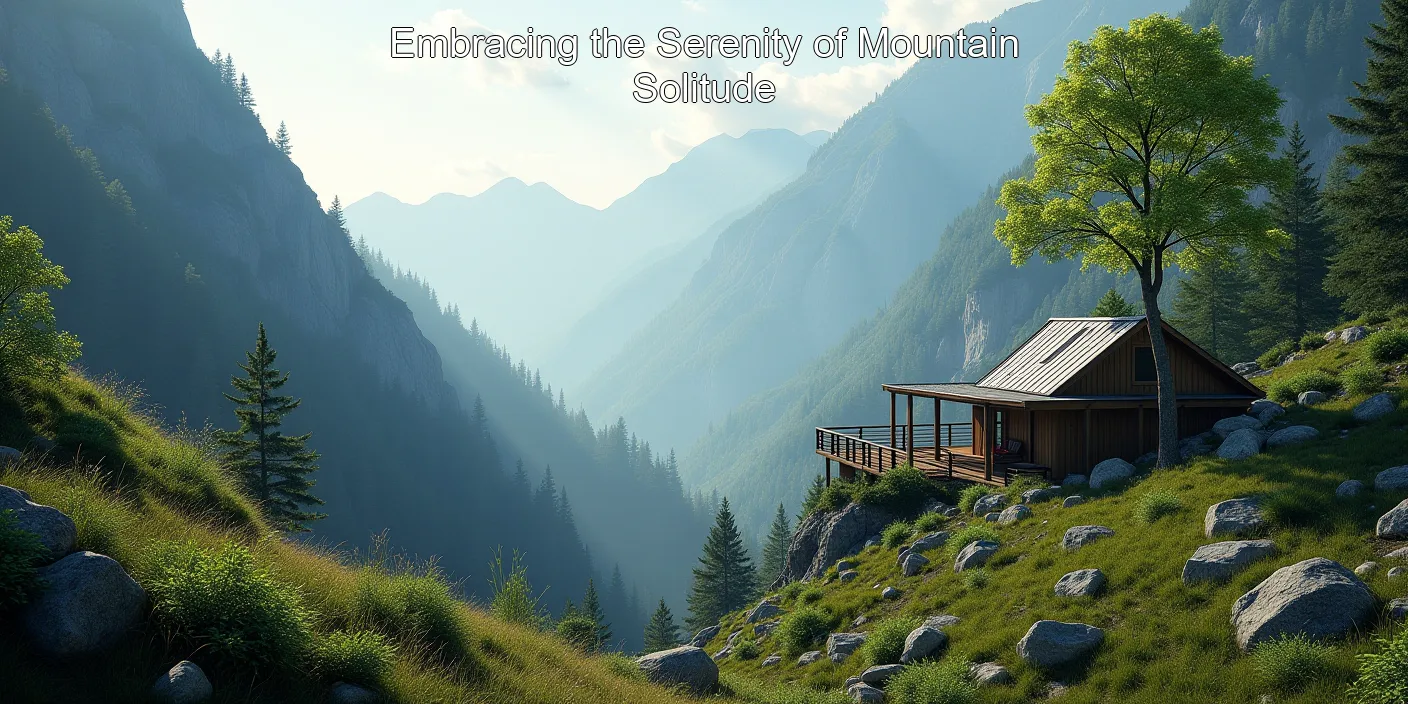 Embracing the Serenity of Mountain Solitude