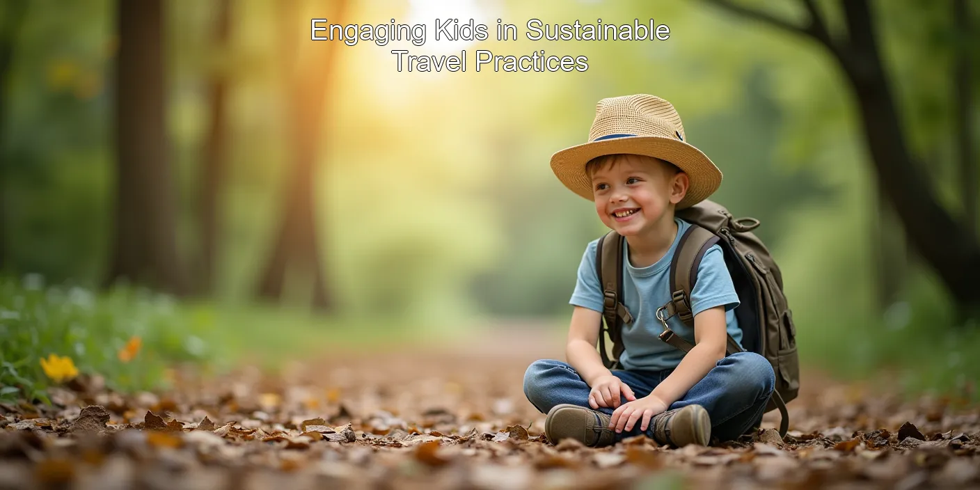 Engaging Kids in Sustainable Travel Practices