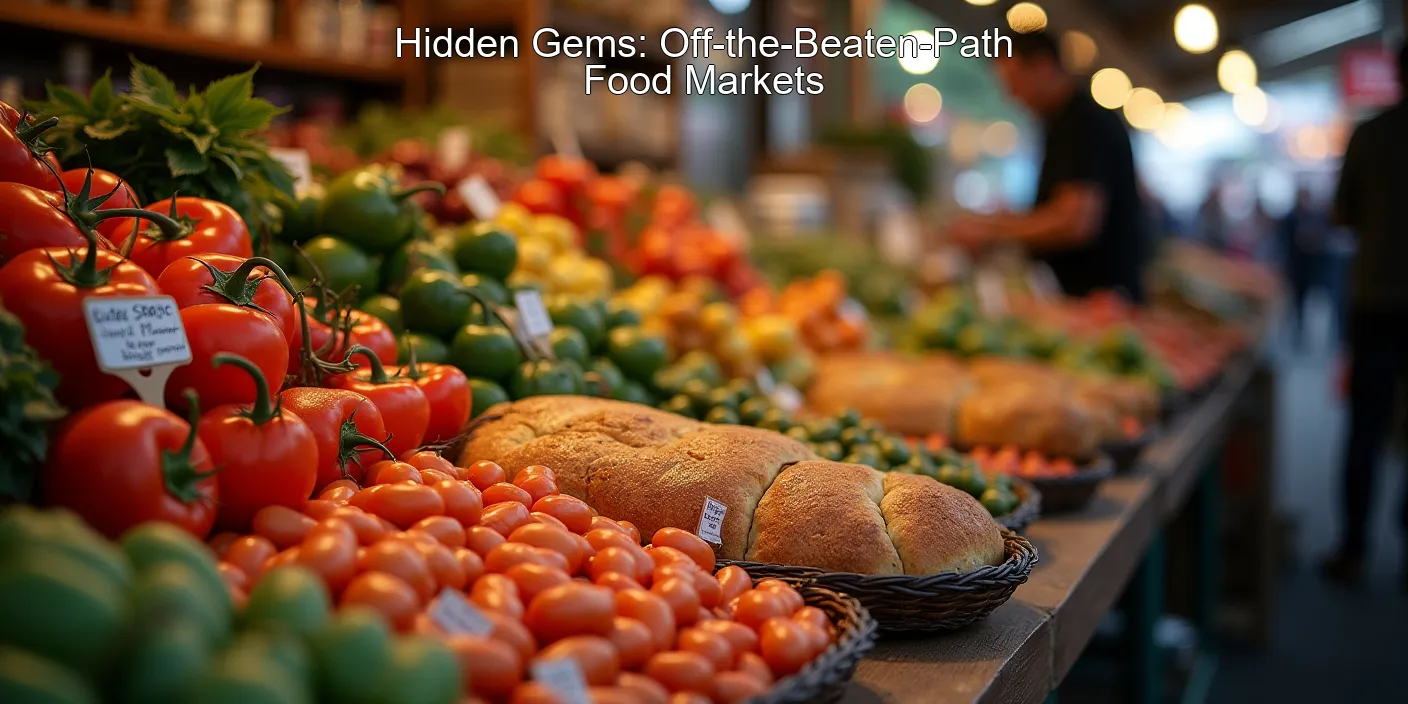 Hidden Gems: Off-the-Beaten-Path Food Markets