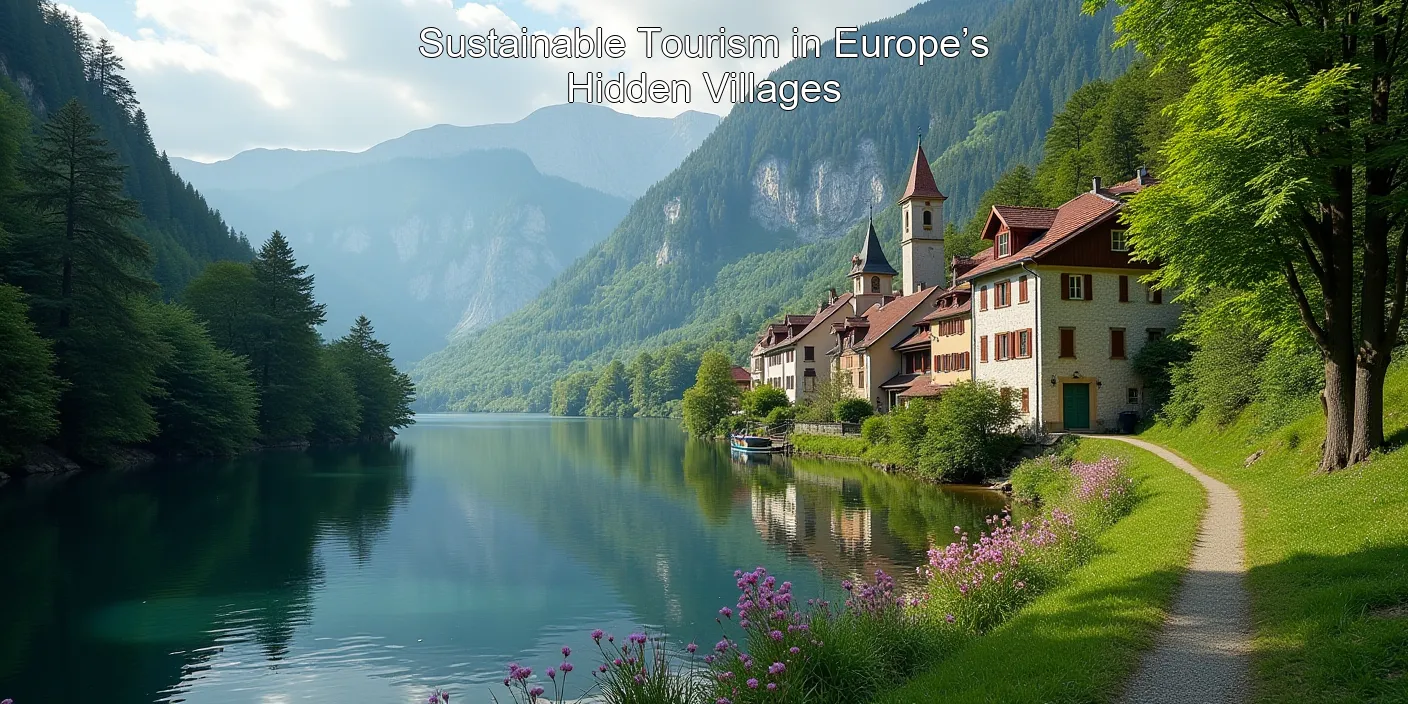 Sustainable Tourism in Europe’s Hidden Villages