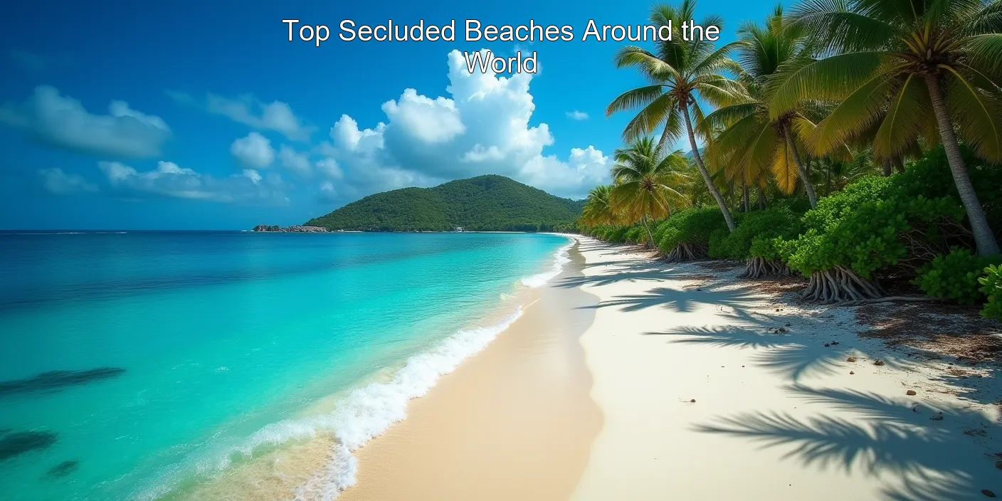 Top Secluded Beaches Around the World