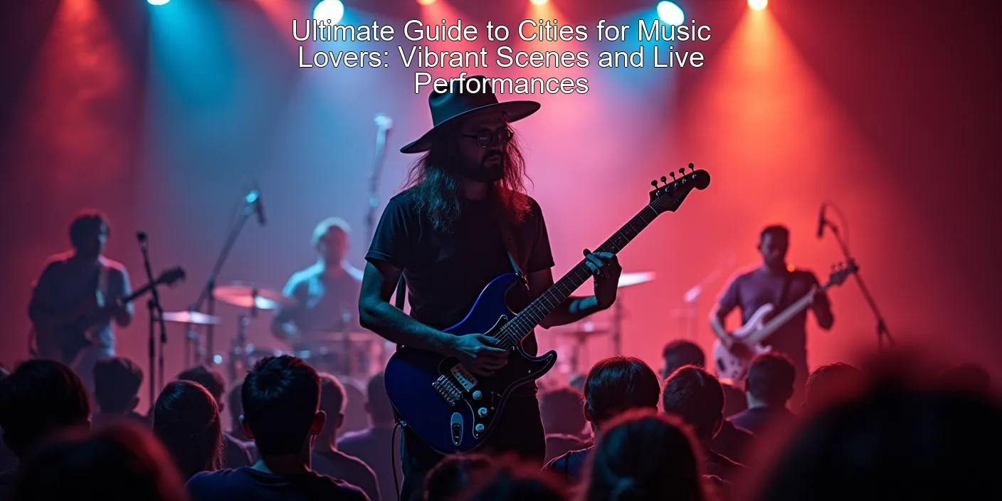 Ultimate Guide to Cities for Music Lovers: Vibrant Scenes and Live Performances